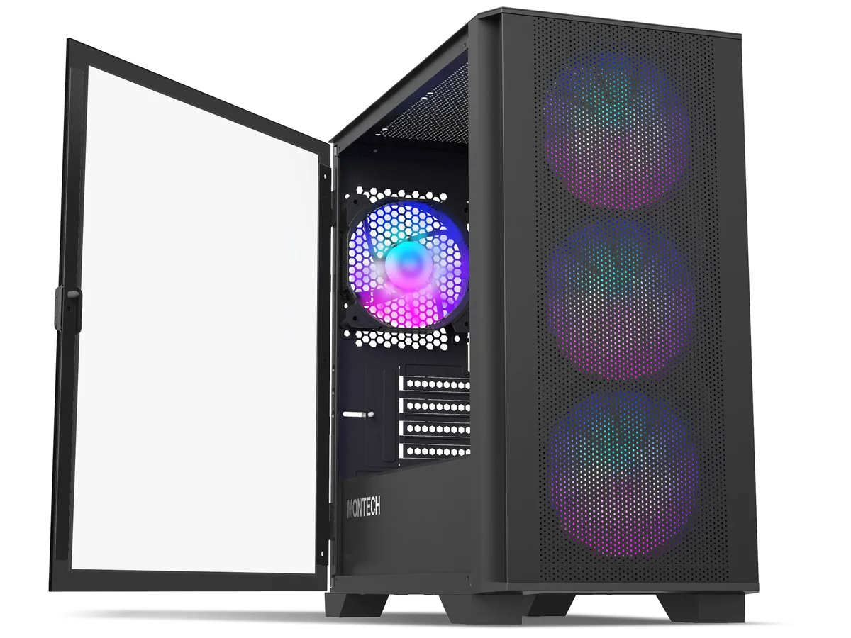 Montech Montech AIR 100 ARGB(B) Micro-ATX PC case — תמונת המוצר