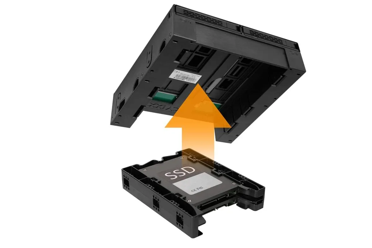 LORDWORLD LORDWORLD ExpressCage 322 + EZ-Fit Lite 290 4 Bay SSD Enclosure Bundle — product photo