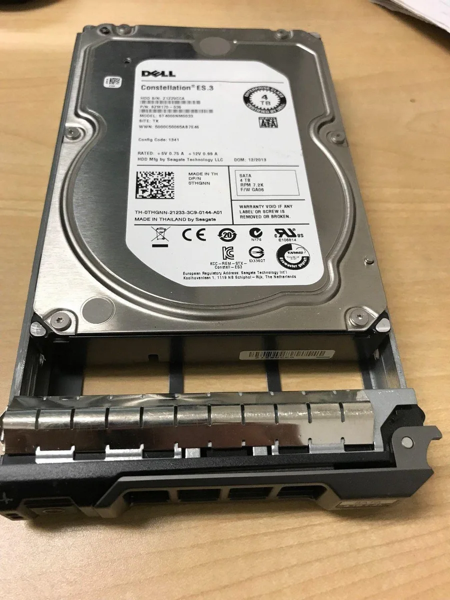 DELL DELL ST4000NM0033 4TB 7200RPM 3.5" SATA internal hard drive — ภาพสินค้า