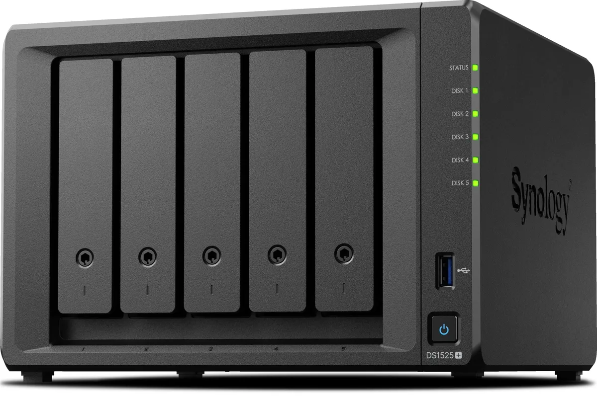 Synology Inc. Synology Inc. DS1525+ 5-Bay NAS 8GB DDR4 — product photo