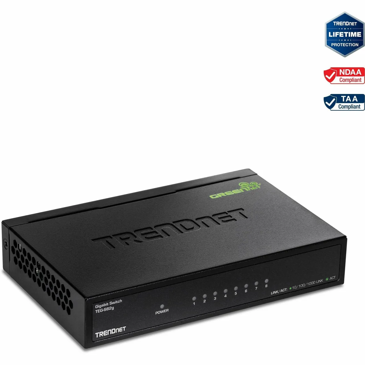 TRENDnet TRENDnet TEG-S82g 8-Port Gigabit network switch — foto produk