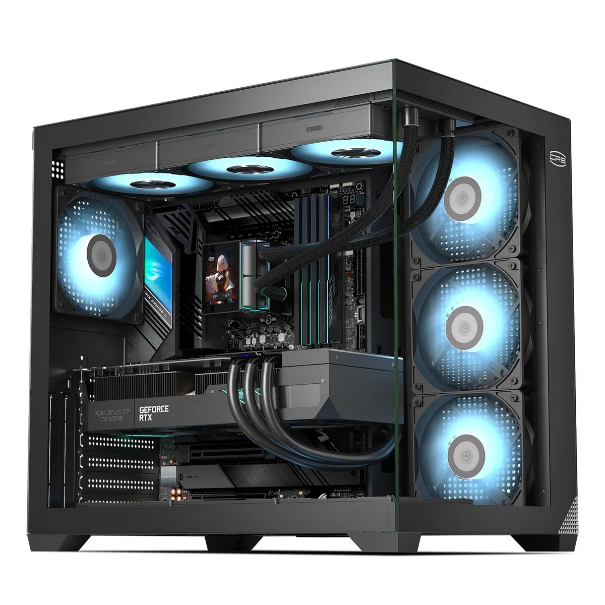 PCCOOLER PCCOOLER CPS C3 T700 BK PC Case — product photo