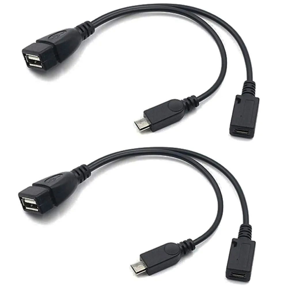 BUCIER BUCIER 2-in-1 Micro USB OTG Adapter 2 Pack — 商品写真