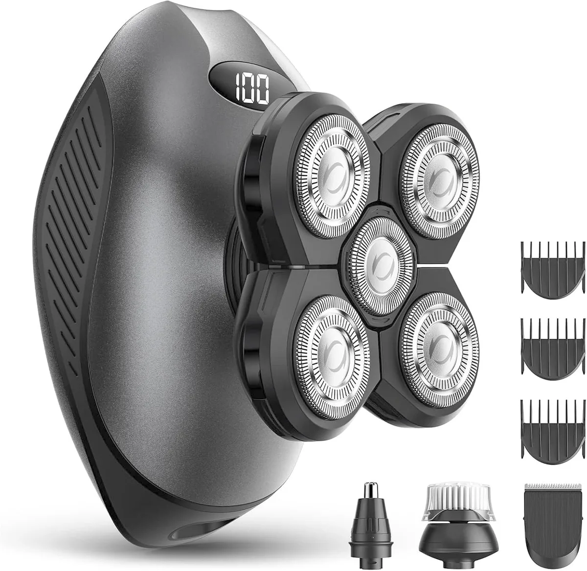  WEQOEE FK-8608 5-in-1 shaver 90 min 1.5 h charge IPX7 — product photo