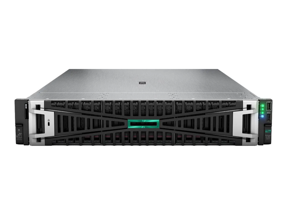 HPE HPE ProLiant DL380 G11 2U rack server Xeon Gold 6430 64 GB DDR5 8 SFF 1000 W P58417-B21 — produkto nuotrauka