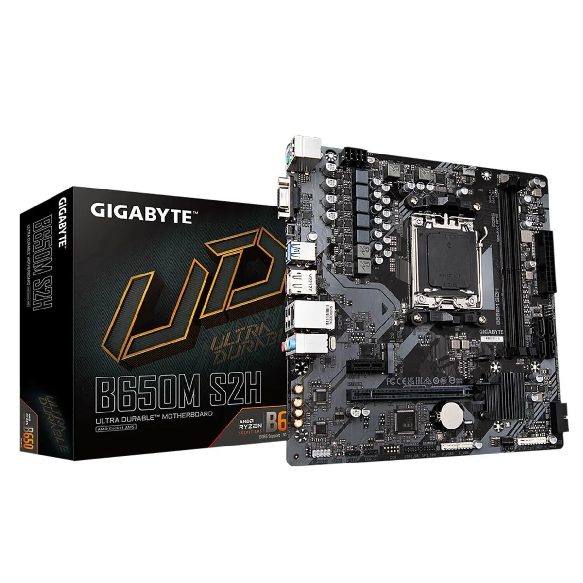 GIGABYTE GIGABYTE B650M S2H AMD motherboard — product photo