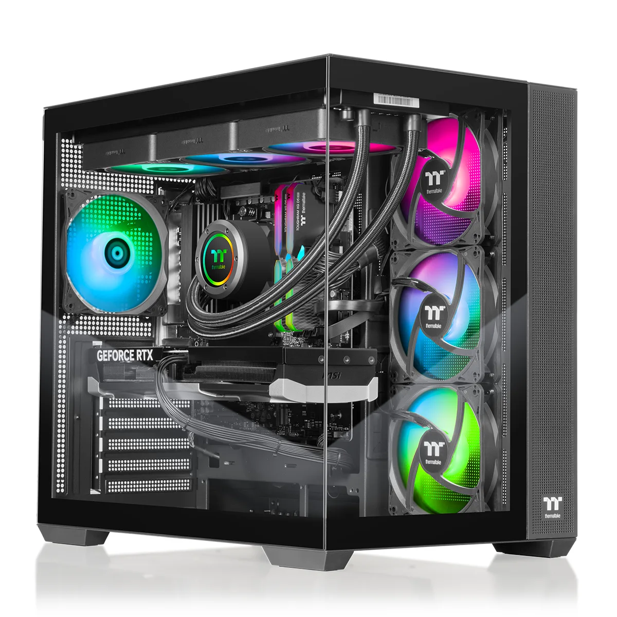 Thermaltake Thermaltake V38B-Z890-580-LCS gaming PC — photo du produit