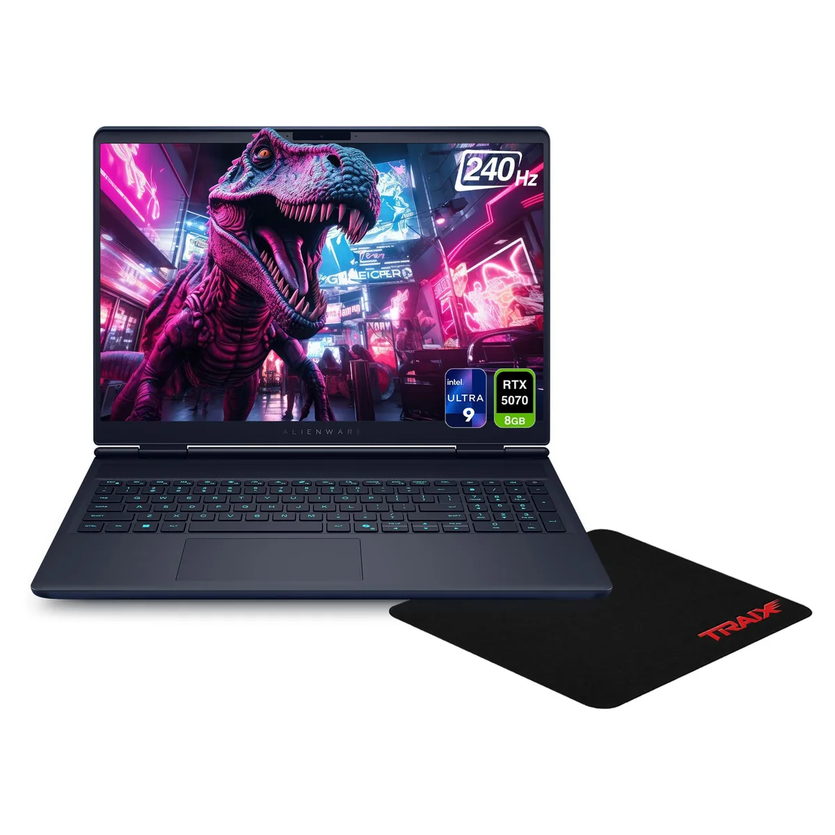 Alienware 16X Aurora laptop in Interstellar Indigo finish