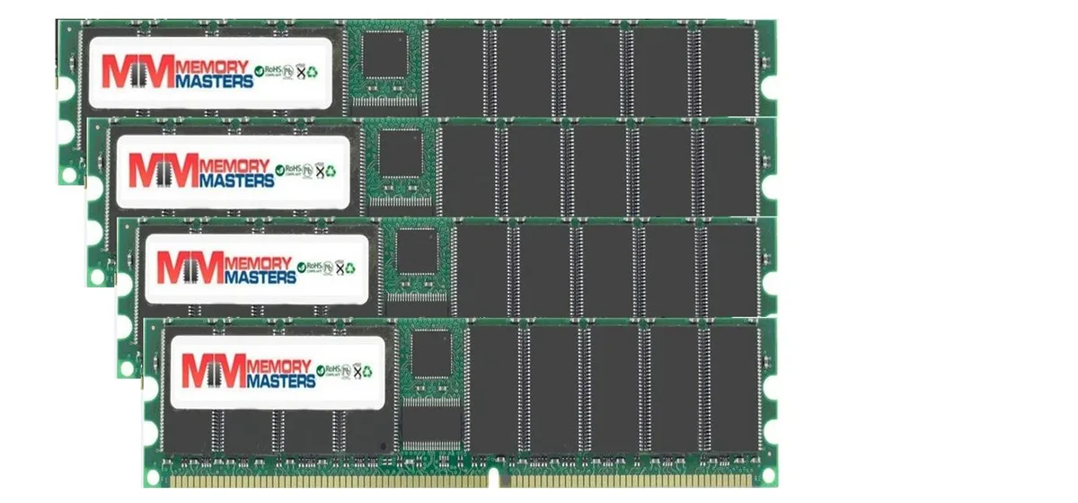 Simmtec, Inc Simmtec, Inc 4GB (4×1GB) DDR DIMM 184-pin 400MHz PC3200 CL2.5 — photo du produit