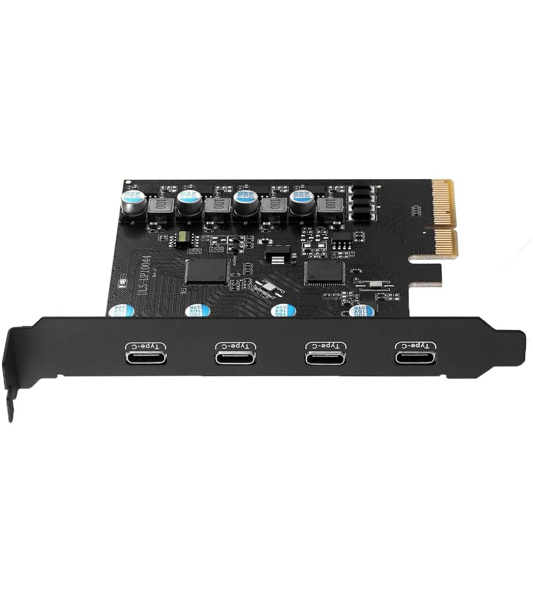 ESTONE ESTONE PCIE24C 4-Port USB 3.2 Type-C 10Gbps Expansion Card — zdjęcie produktu