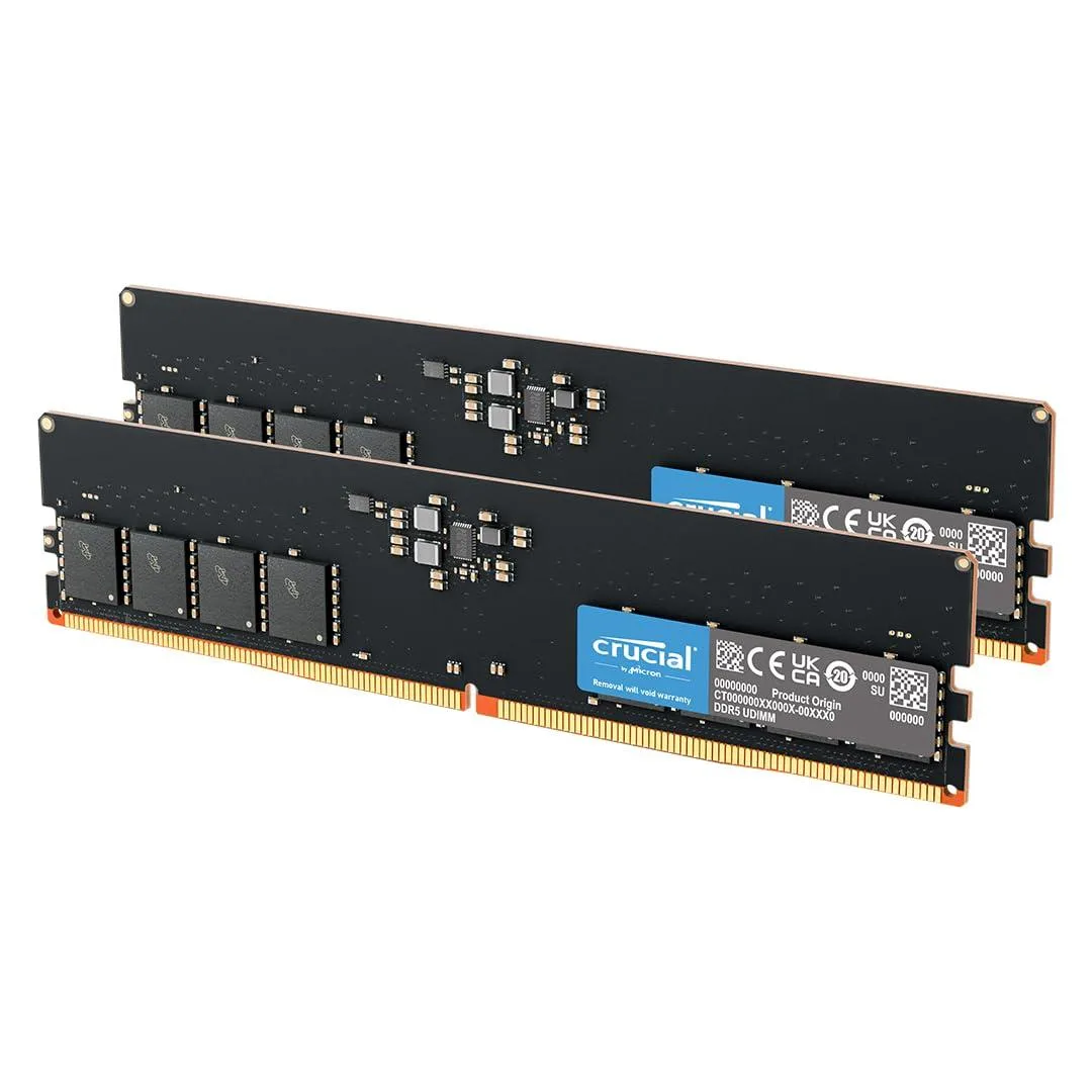 Crucial Crucial FF2D532G6400HC32ADC01 32GB DDR5 desktop RAM — photo du produit