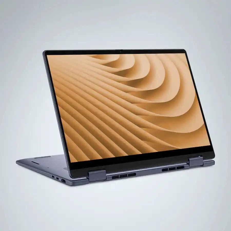 Midnight 14 inch convertible touchscreen laptop, dark matte finish
