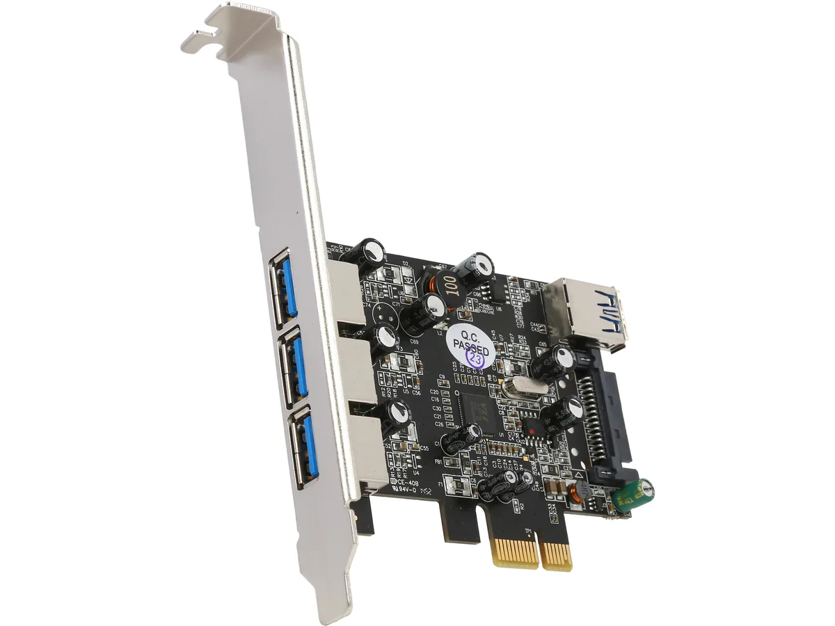 STARTECH STARTECH PEXUSB3S42 4-port USB 3.0 PCIe expansion card — foto del prodotto