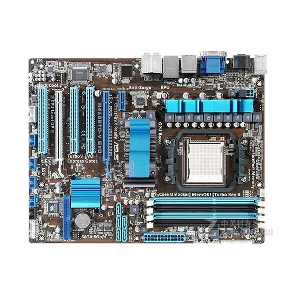 ASUS ASUS M4A88TD-V EVO AMD 880G DDR3 16GB ATX motherboard — product photo