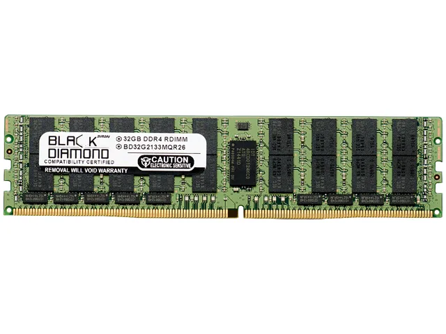 Black Diamond Memory Black Diamond Memory BD32G2133MQR26 32GB DDR4 2133 ECC Registered server RAM — ภาพสินค้า