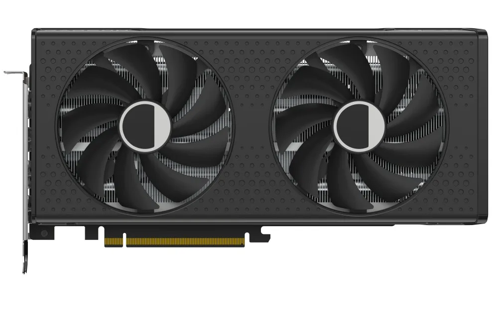 XFX XFX RX-76TSWFTFP Radeon RX 7600 XT 16GB graphics card — product photo
