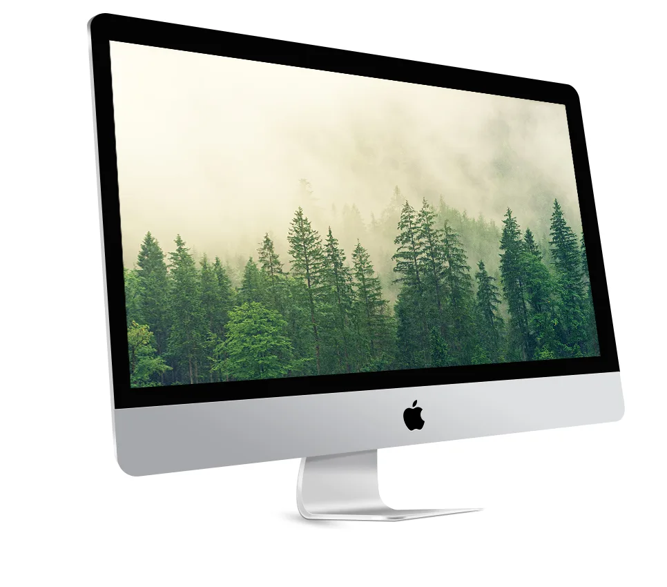 Apple Apple 27" 5K Retina iMac Mid 2017 3.4GHz i5 16GB 1TB Fusion Radeon Pro 570 desktop PC — foto produk