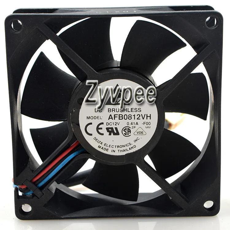 SunnyStar Co., Ltd SunnyStar Co., Ltd AFB0812VH 80*25mm 12V .41A 3 Pin case fan — ภาพสินค้า