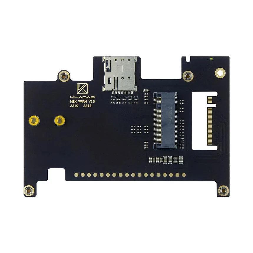 Khadas Khadas M2X WWAN Extension Board 18-pin GPIO 81.6x56.0mm — termékfotó
