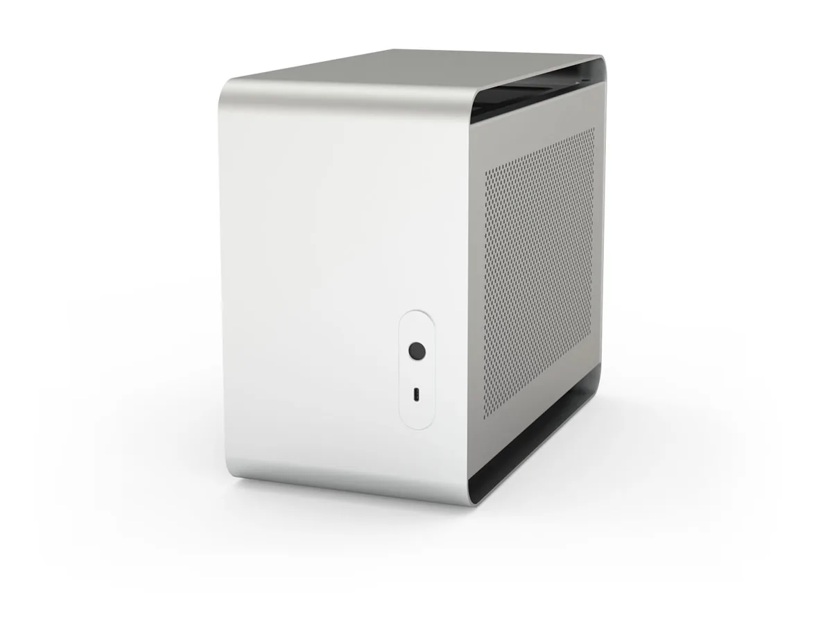 Streacom Streacom DA2 V2 Silver Mini ITX PC Case — produktfoto