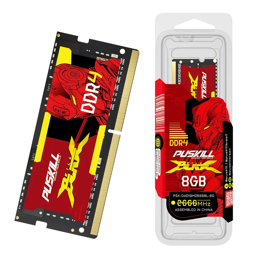 PUSKILL PUSKILL DDR4 8GB 2666MHz CL19 260-Pin laptop RAM — снимка на продукта