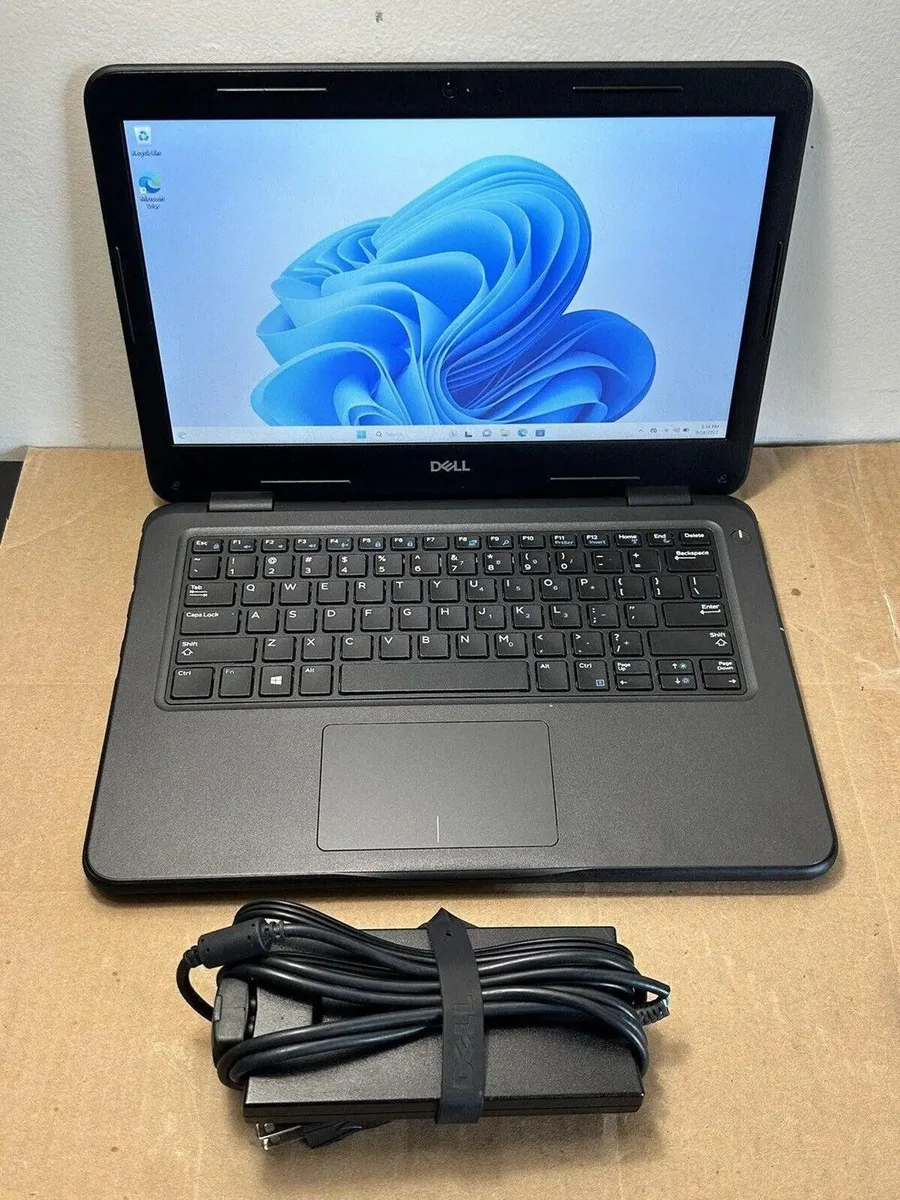 Silver Dell Latitude 3300 laptop closed with 13.3 inch screen