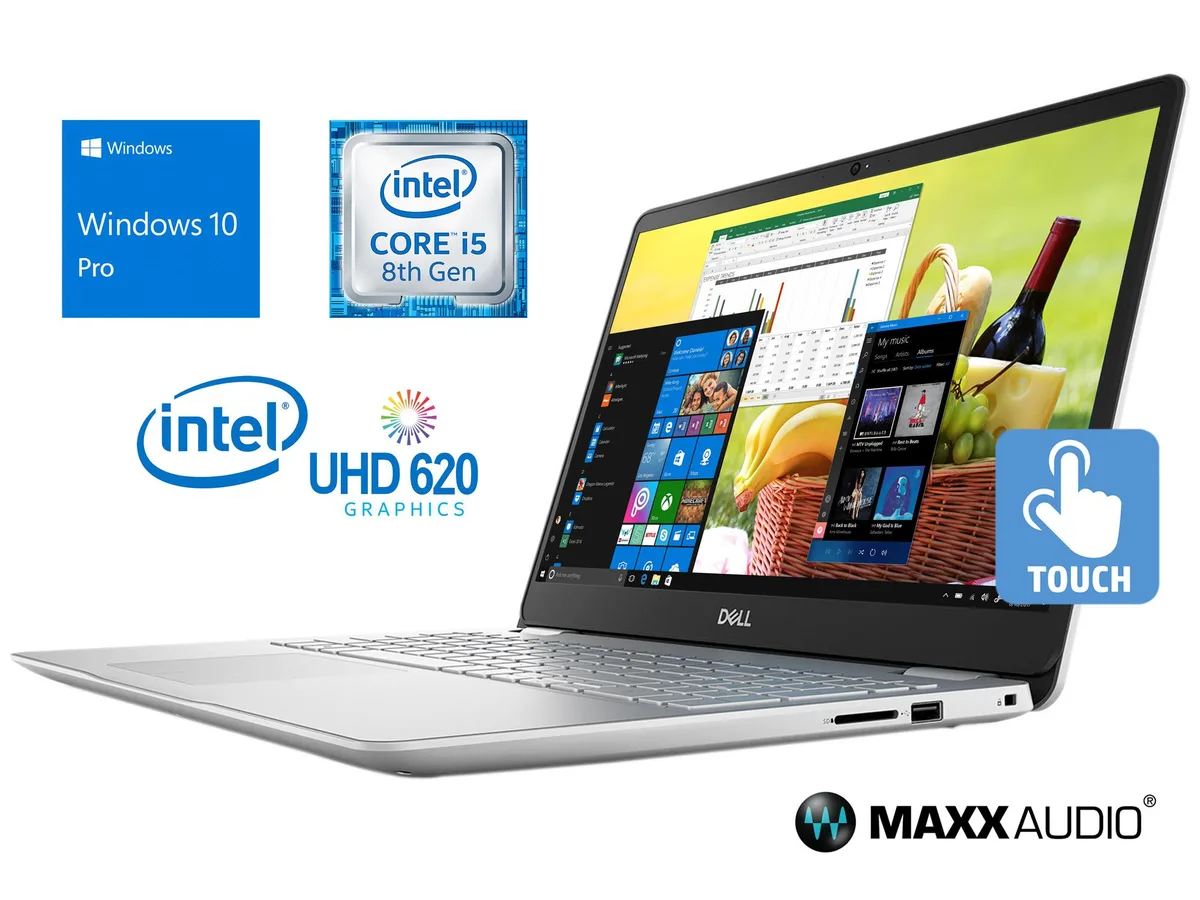 DELL DELL 5584 laptop i5-8265U 8GB 512GB NVMe 15.6" FHD Touch — toote foto