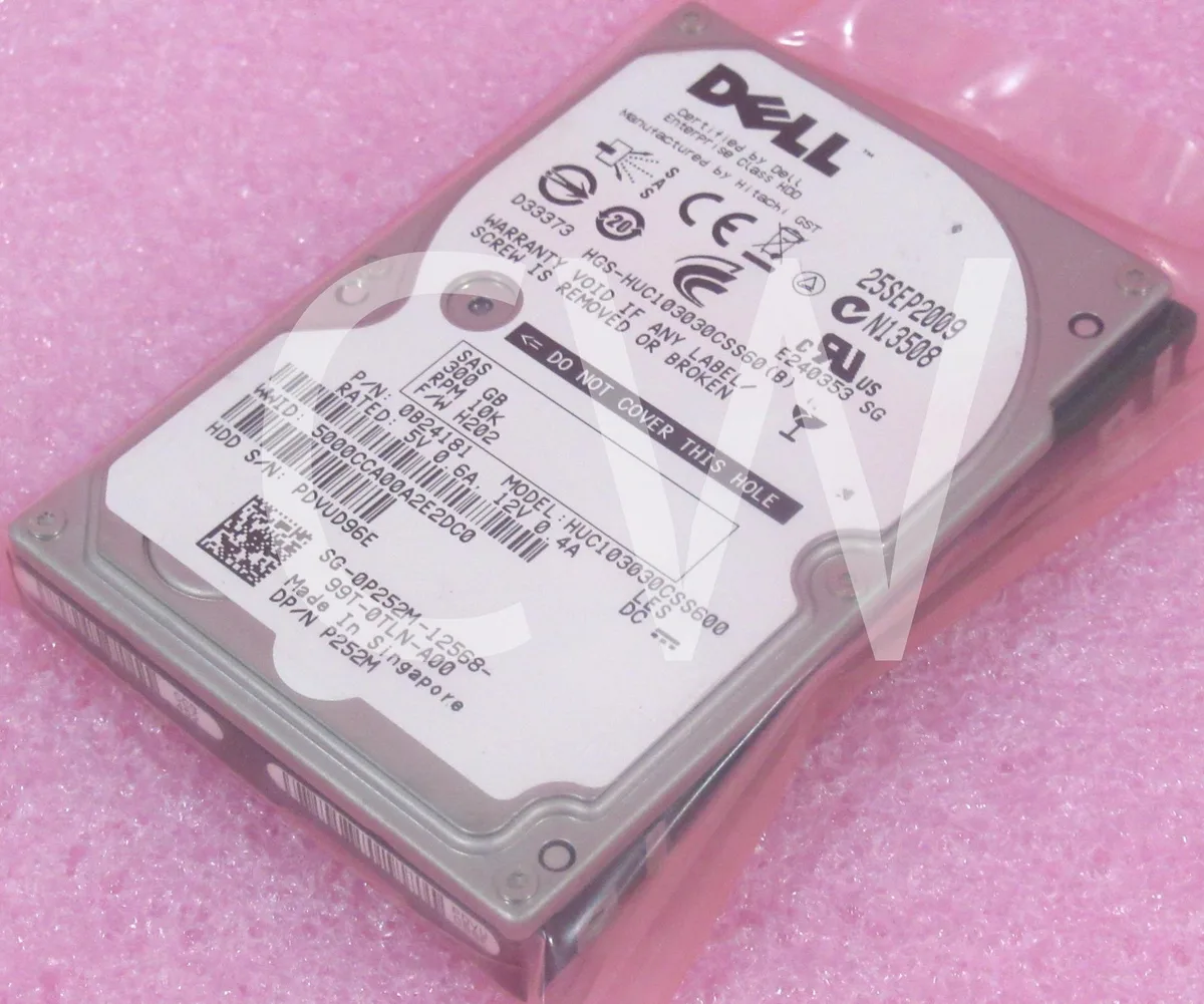 DELL DELL HUC103030CSS600 300GB 10K RPM 2.5" SAS internal hard drive — 商品写真