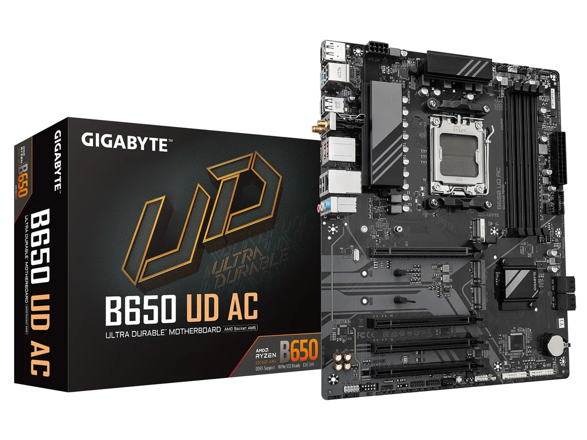 GIGABYTE GIGABYTE B650 UD AC AMD motherboard — product photo