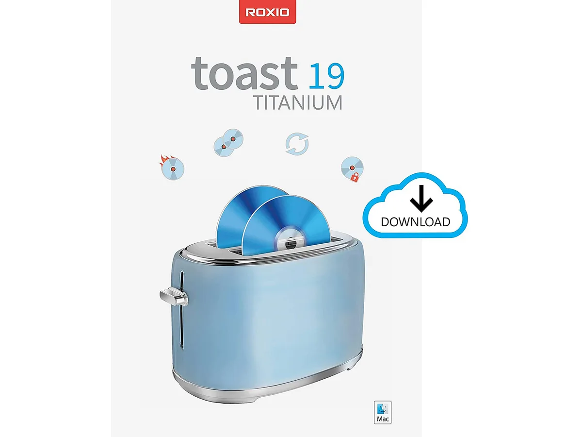 Corel Corel ESDRTO19TIMACML Roxio Toast 19 Titanium Mac Utility — Produktfoto