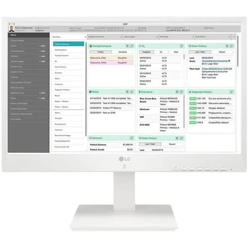 LG Electronics LG Electronics 24CN670IK6N 23.8" 4GB 16GB eMMC Celeron J4105 Win10P White — product photo