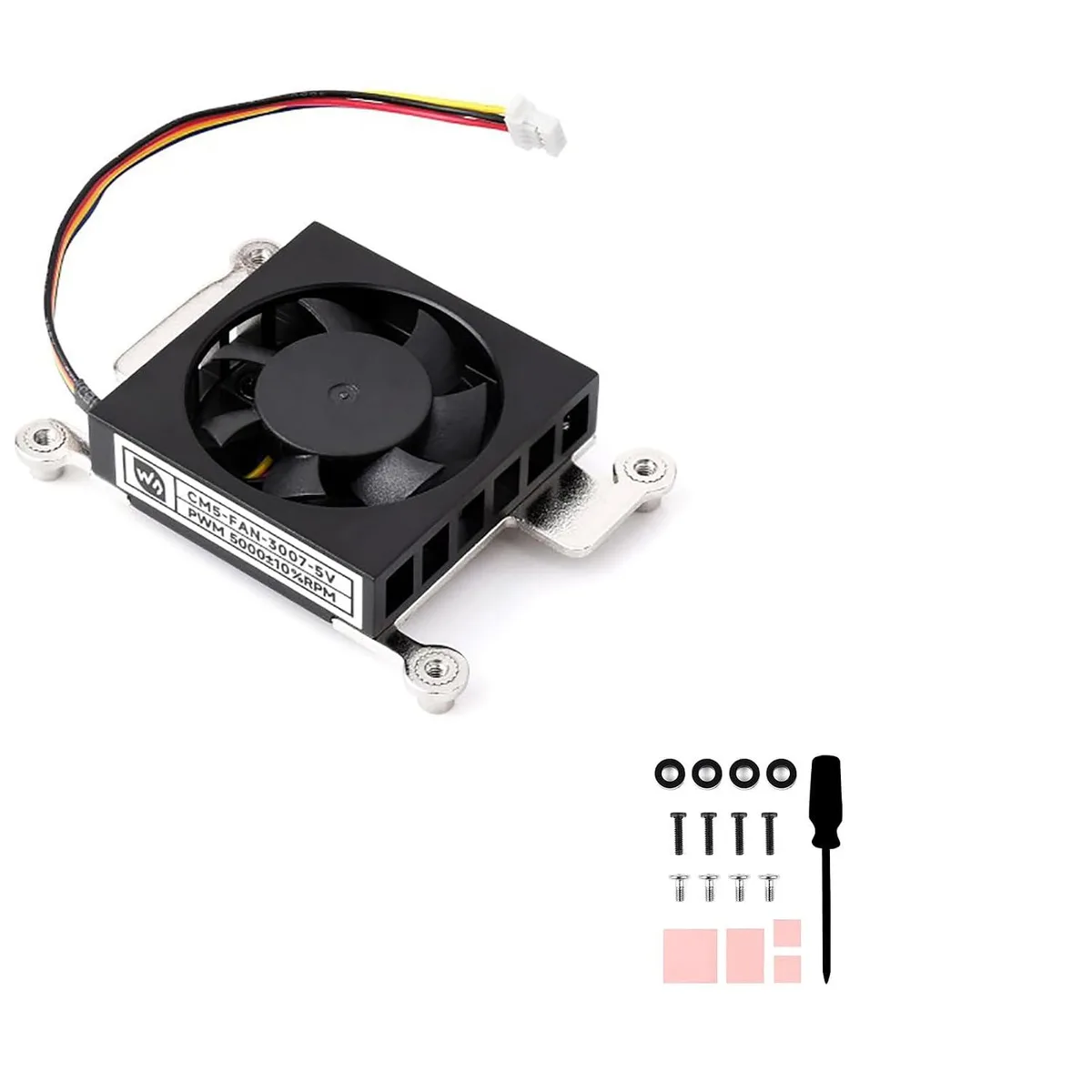 LORDWORLD LORDWORLD CM5-FAN-3007-5V Cooling Fan for Raspberry Pi Compute Module 5 — 商品照片