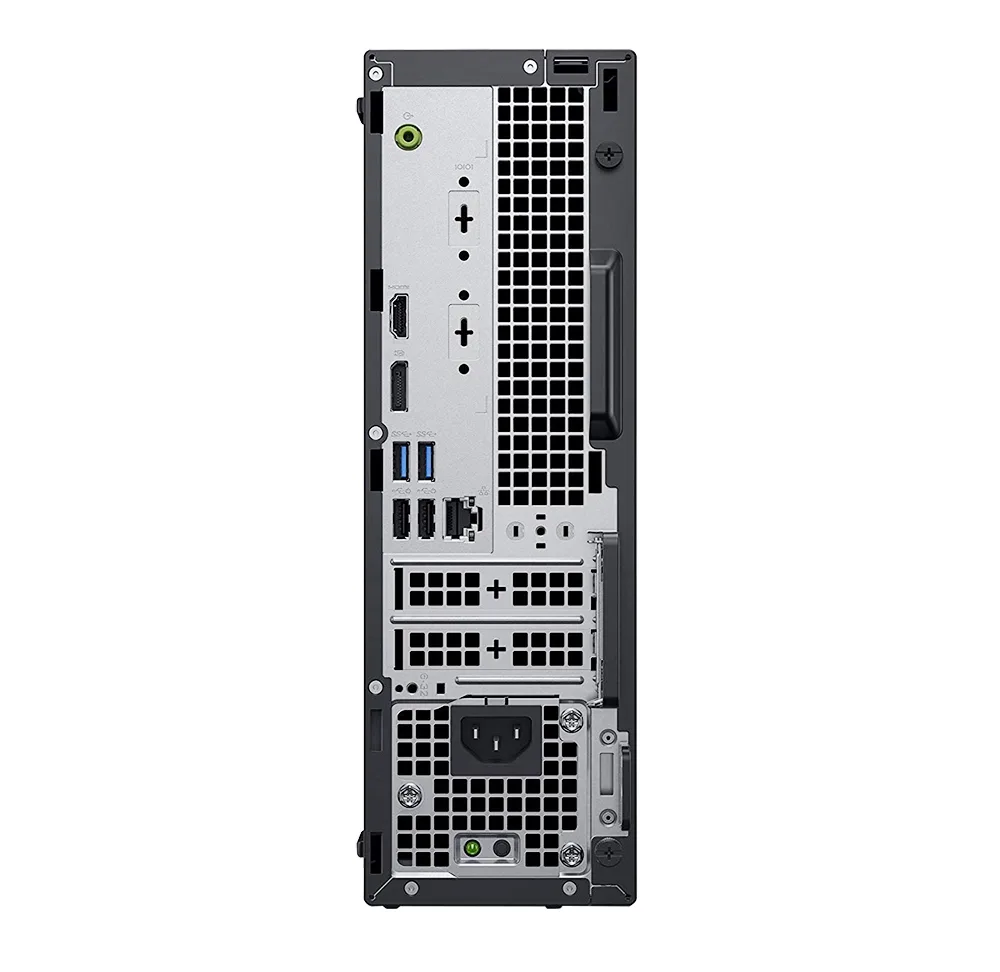 Black Dell OptiPlex 3060 SFF desktop tower with DVD drive