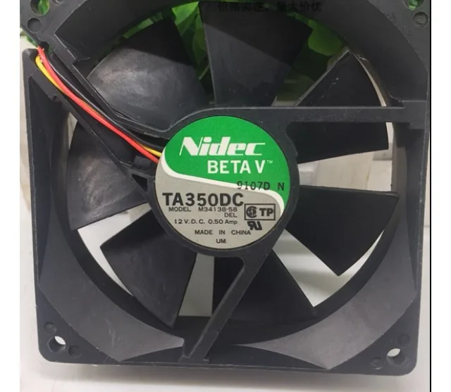 Fans Fans TA350DC M34138-58 12V 0.50A 90x90x25mm case fan — product photo