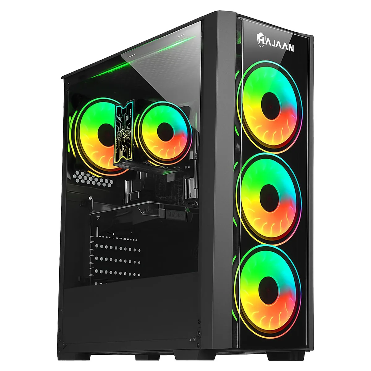 HAJAAN HAJAAN BREEZE Gaming PC i5-14400F RTX 5060 32GB DDR4 1TB NVMe — product photo