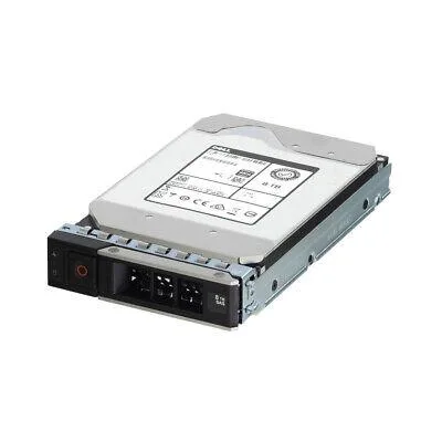 Silver 3.5 inch SAS hard drive in metal casing