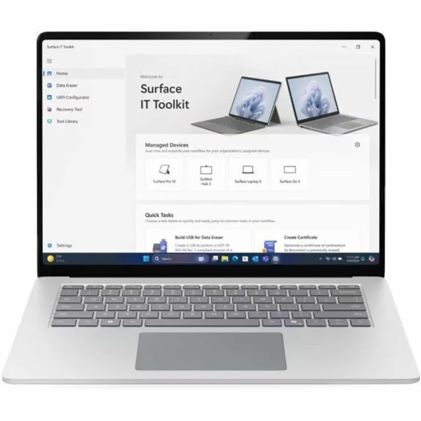 Microsoft Microsoft Surface Laptop 7 EP2-38191 15" Snapdragon X Elite 32 GB 512 GB SSD — photo du produit