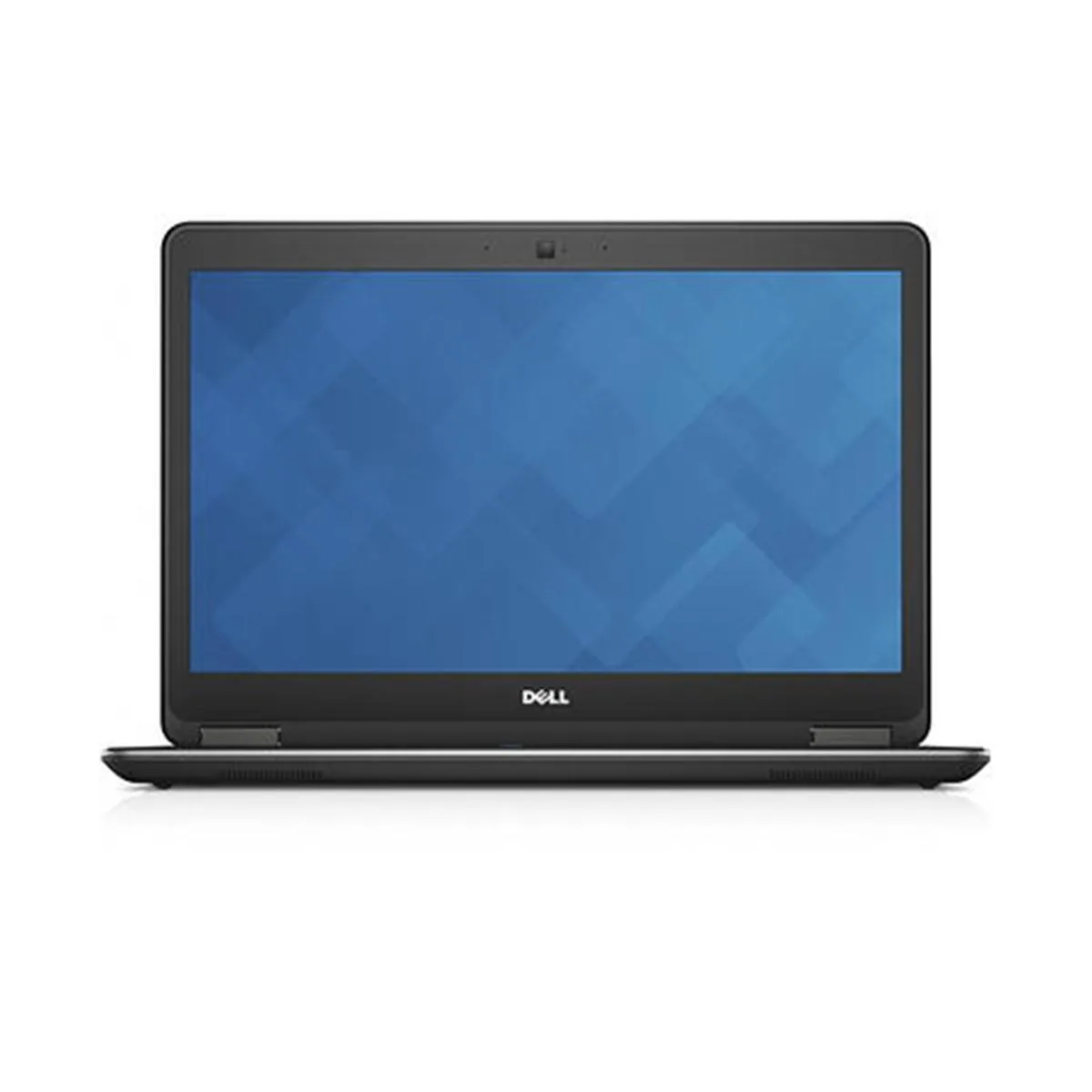 Black ThinkPad T450 laptop with 14.1 inch matte screen, open on desk