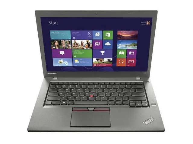 Lenovo Lenovo ThinkPad T450 Intel Core i5 5300U 2.3GHz 8GB 500GB SSD 14" Windows 10 Pro — صورة المنتج