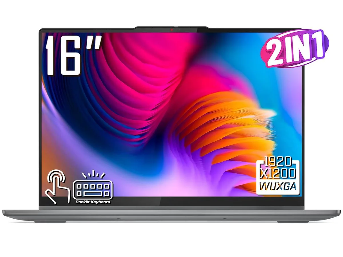 Lenovo Lenovo IdeaPad 5 2-in-1 16" Intel Core 5 120U 16GB 512GB Luna Grey — 商品写真