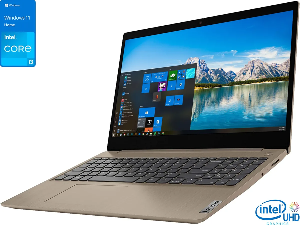 Lenovo Lenovo IdeaPad 3i 81X800EMUS laptop 15.6 FHD i3-1115G4 4GB 128GB NVMe — product photo