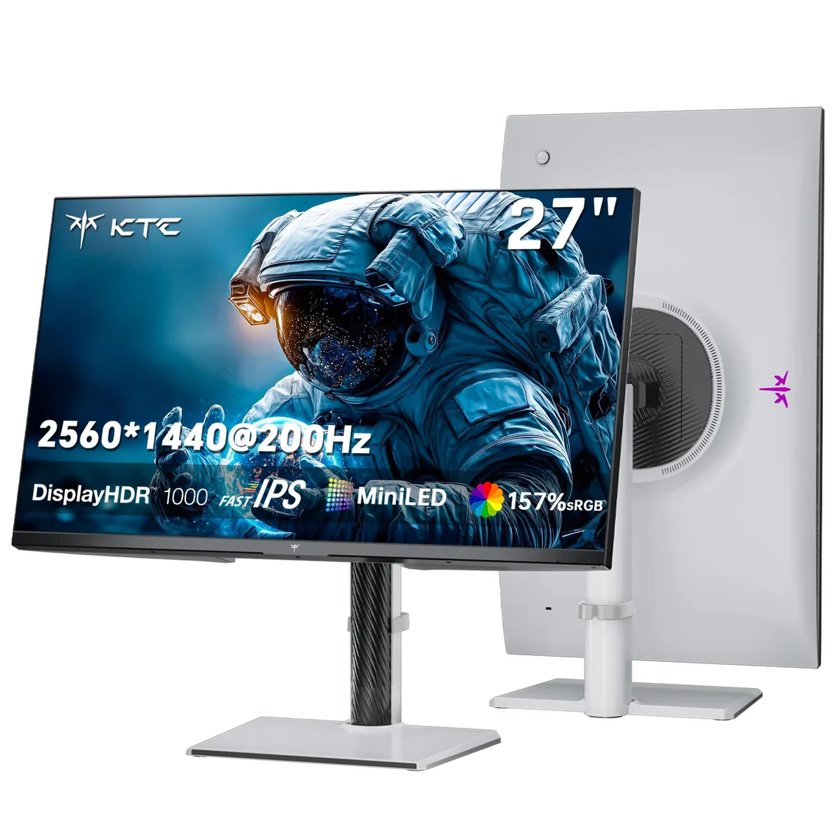 KTC KTC M27T6S 27" Mini LED Gaming Monitor 210Hz — photo du produit