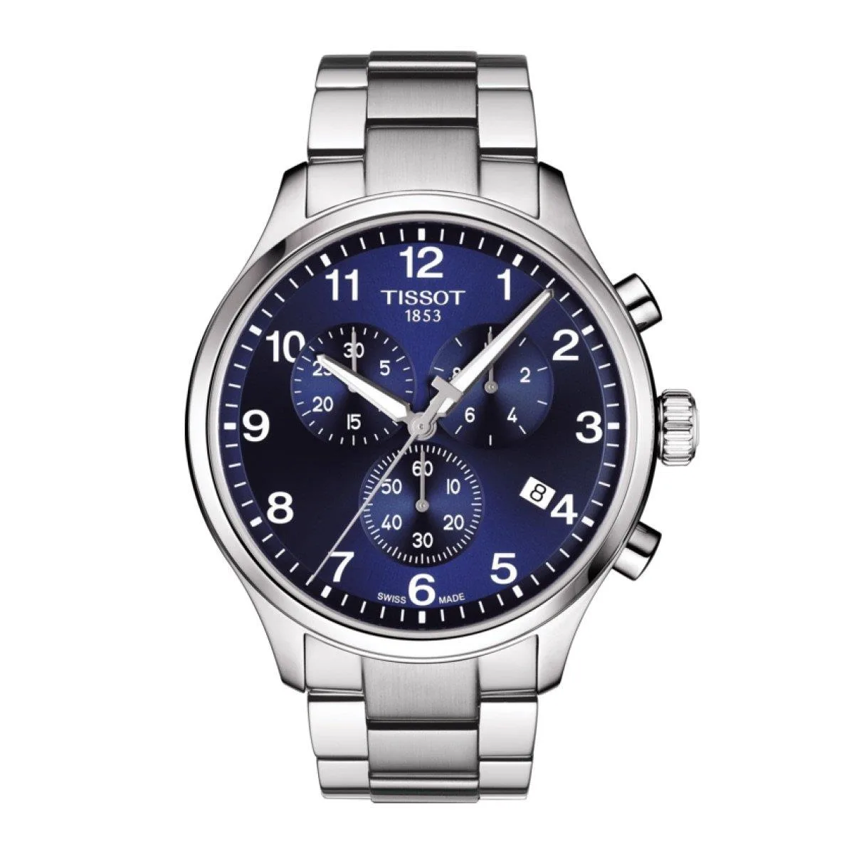 Tissot Tissot T116.617.11.047.01 Chrono XL Men's Watch Blue Dial 45mm Stainless Steel — ภาพสินค้า