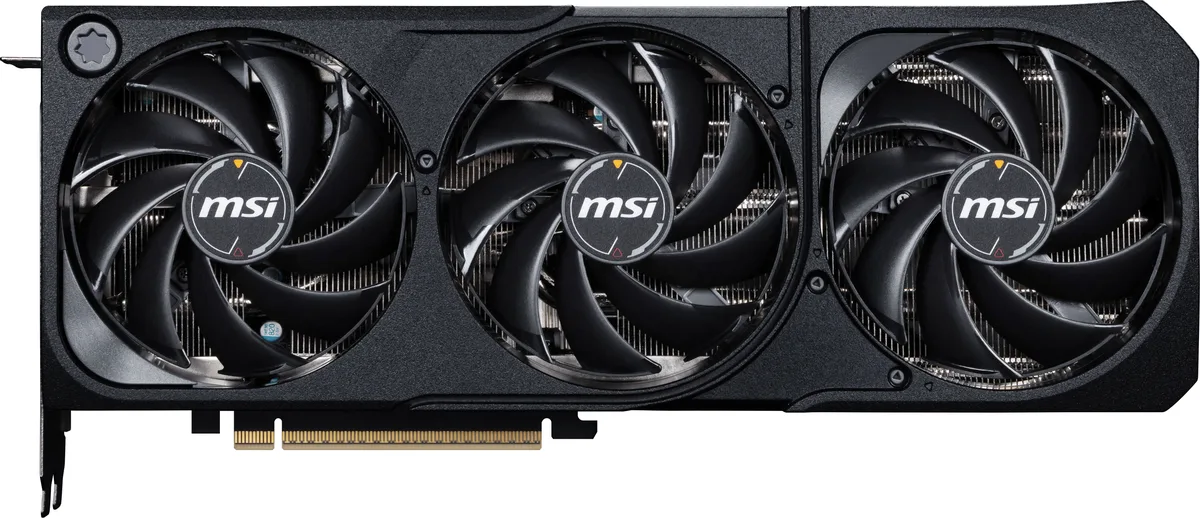 MSI MSI RTX 5070 TI 16G SHADOW 3X OC 16GB 256-Bit GDDR7 2482 MHz graphics card — fotografia produktu