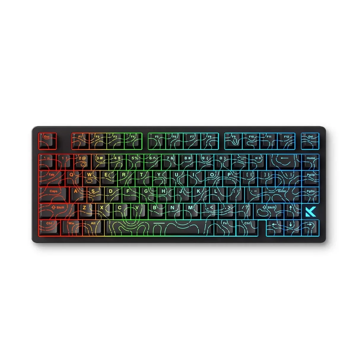 MCHOSE MCHOSE HW-Jet75-10 75% gaming keyboard, Hall Effect, wired USB-C, RGB — fotografia produktu