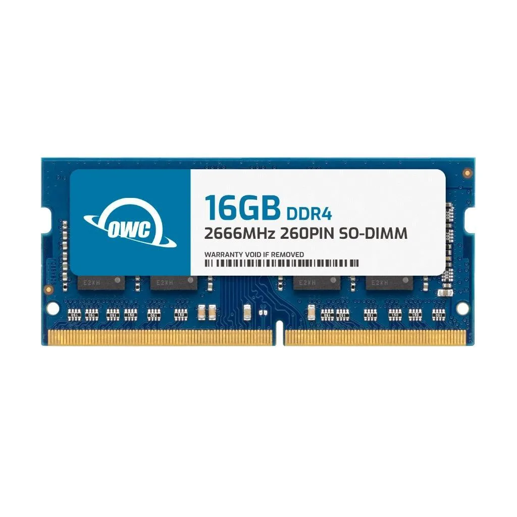OWC OWC 16GB DDR4 2666 CL19 2Rx8 260-pin 1.2V SODIMM laptop RAM — 商品写真