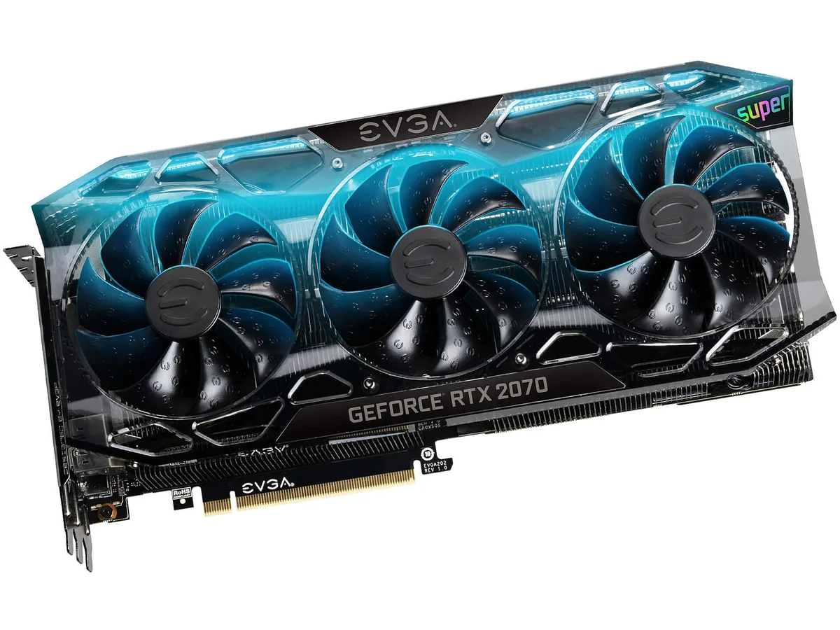 EVGA EVGA 08G-P4-3377-KR GeForce RTX 2070 SUPER graphics card — photo du produit
