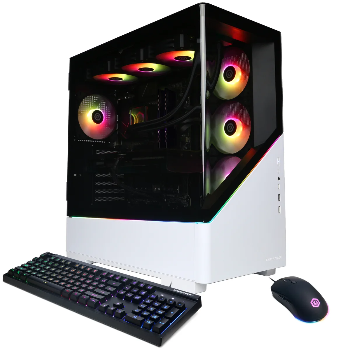 CyberpowerPC CyberpowerPC GXL70941 gaming PC — Ultra 7 270K Plus, 32GB DDR5, RTX 5080 16GB, 2TB NVMe — product photo