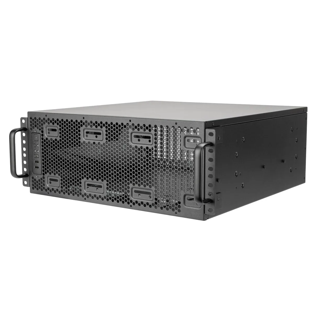 Silverstone Silverstone SST-RM4A 4U Rackmount Server Chassis Black — produktfoto