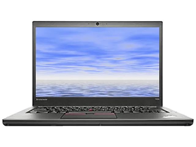 Black ThinkPad T450s laptop, 14 inch matte display, slim chassis, closed lid